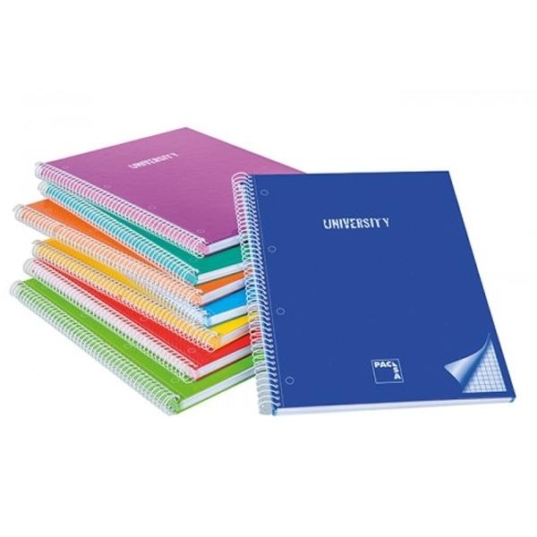 PACSA Cuaderno T.Forrada S.UTIL DinA5 160hojas C-5mm 70gr