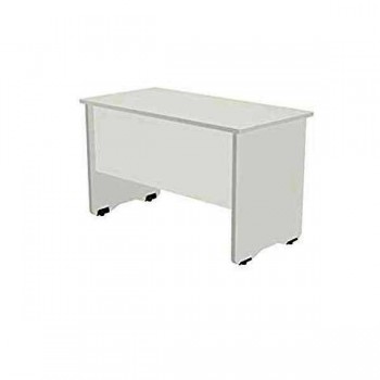 Mesa rectangular serie Work 200x80xFaibocm. blanco/blanco