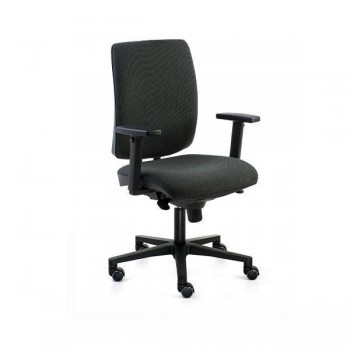 Silla de oficina Dile Office Spears tapizada-Signo Pro mecanismo sincro con brazos tapizado 1