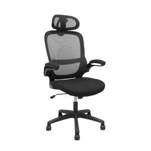 Silla operativa Pro525 respaldo mecanismo basculante con brazos negro