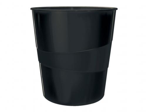 Papelera Leitz Recycle 15l negro