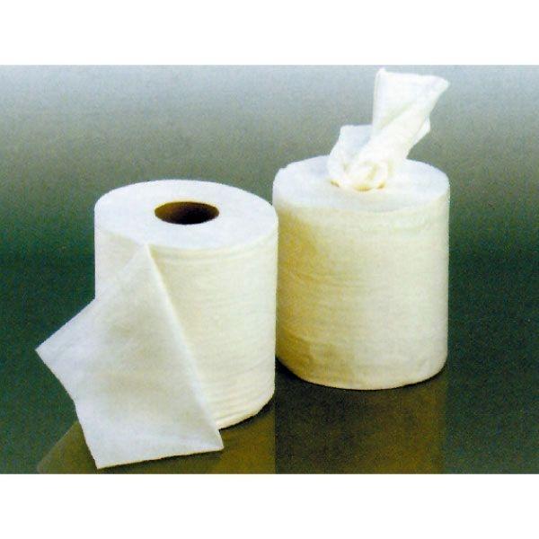 Rollo secamanos mecha Buga pasta gofrado doble capa 1kg en fardo de 6 rollos