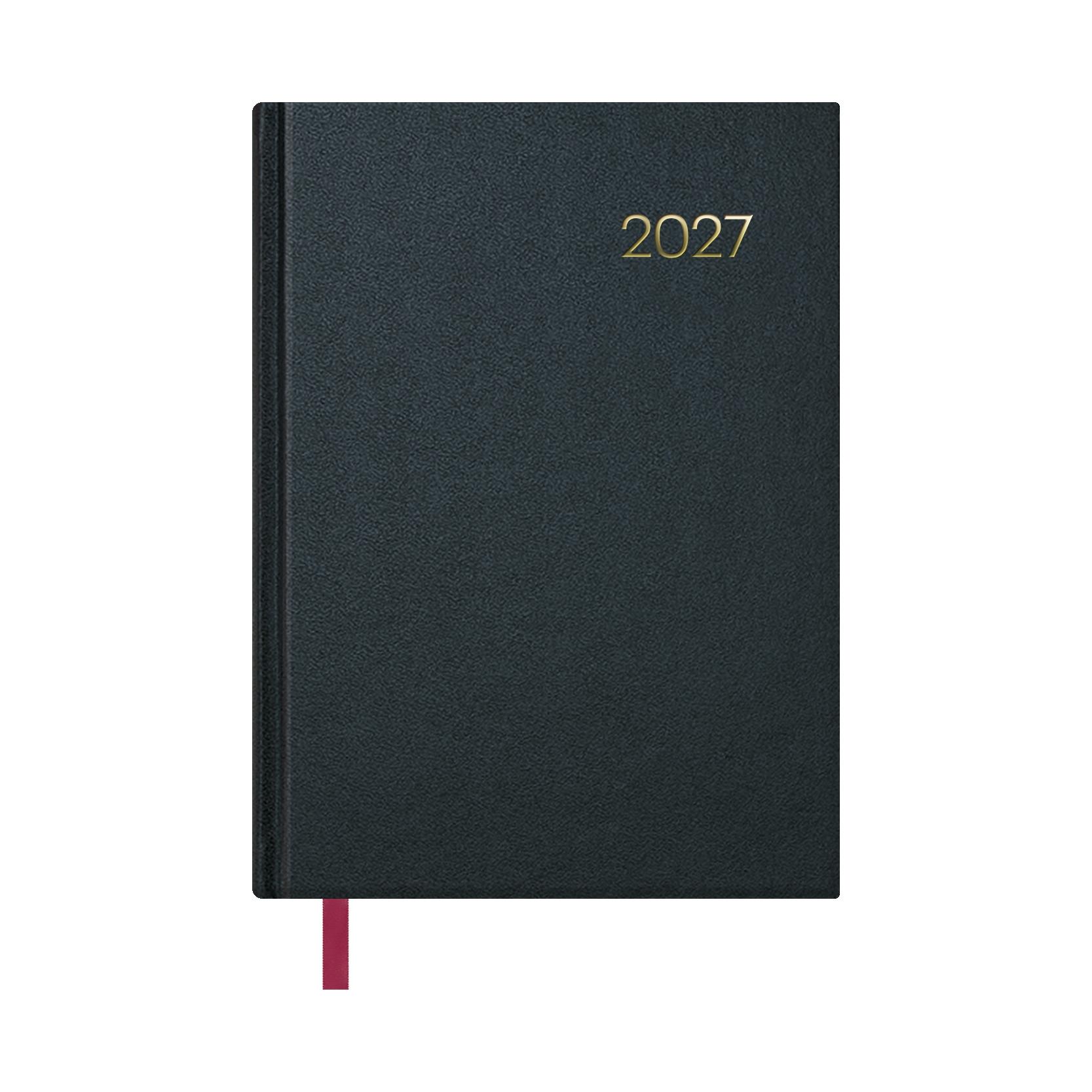 Agenda DOHE segovia semana vista 17x24 negro 26/27