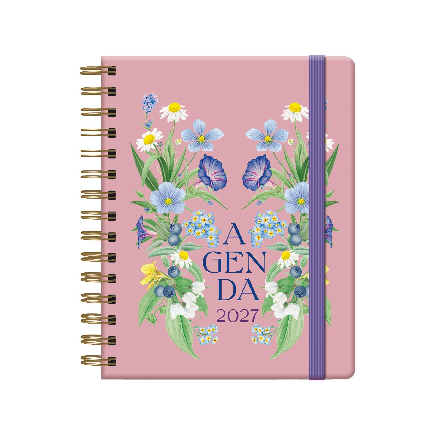 Agenda espiral DOHE botanical dia pagina 16x21 26/27